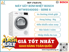 Máy sấy Bosch 9 kg WTW85400SG - serie 6